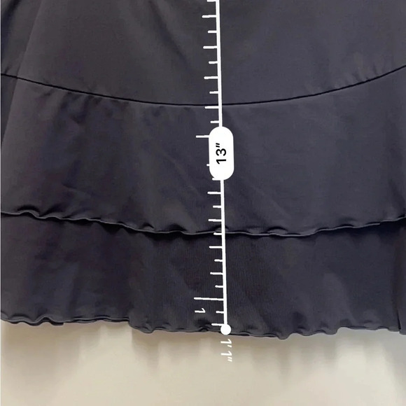 Athleta Womans size Small Ruffle Tiered Tennis Skirt UNLINED Coquette - Picture 6 of 6